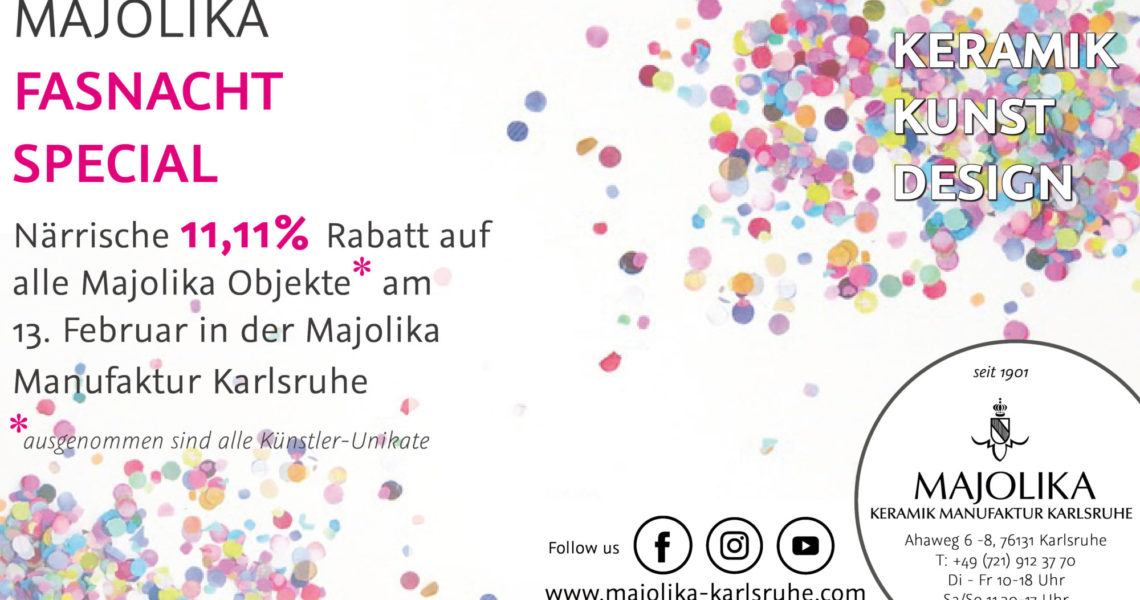 Oase der Ruhe in der Majolika
